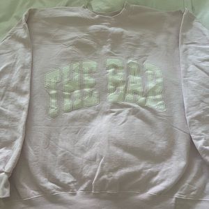 ‘The Bar’ pink sweatshirt
